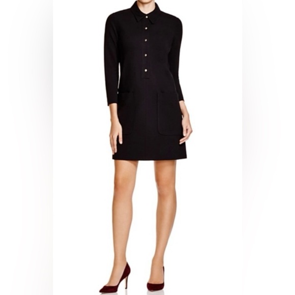 Theory Erimenthia Fixture Button Shirtdress - Picture 1 of 13
